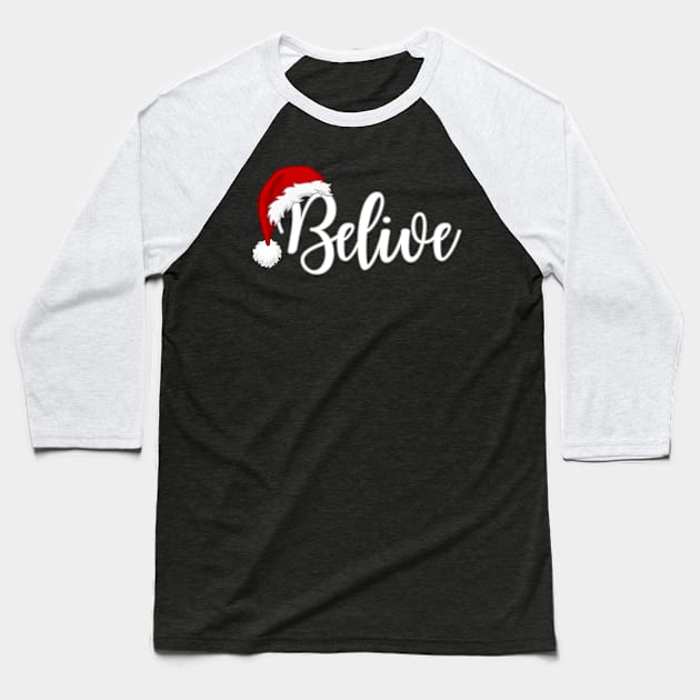 Belive Baseball T-Shirt by JOYMADS